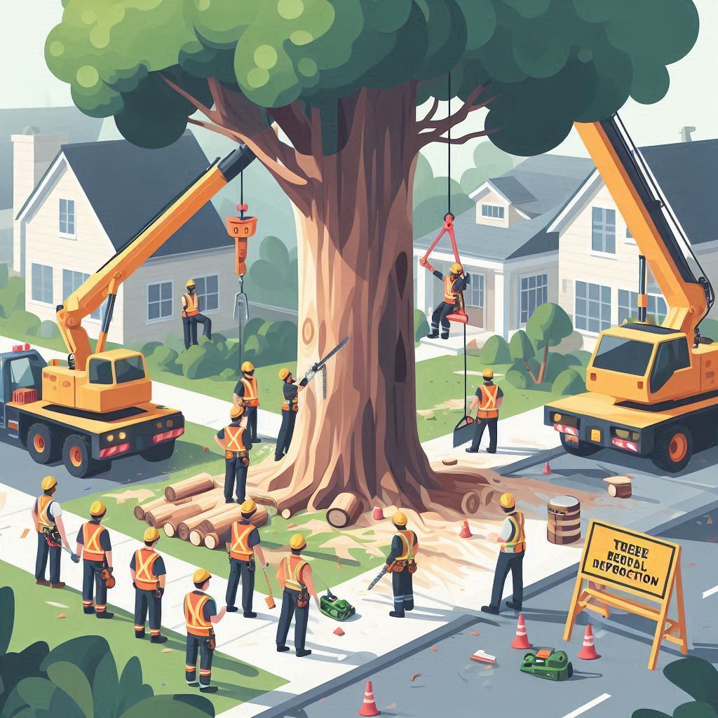 Complete Tree Removal Services Near Me - Sharon MA